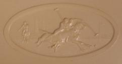 Close-up of Sparton Polo Club Embossing