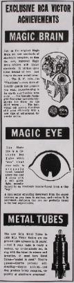 Ad Clipping for 1936 'New Magic Brain'