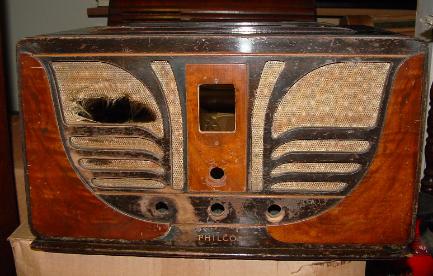 Philco 45C Compact Table Radio 'as found'