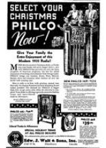 Philco 16X ad from Dec 34 - click to enlarge
