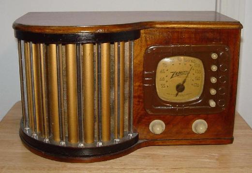 Zenith 5-R-317 Glass Rod Radio (1939)
